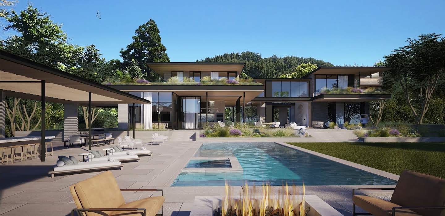House with pool